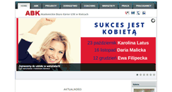 Desktop Screenshot of abk.ujk.edu.pl